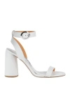 Kallisté Kallistè Woman Sandals White Size 7.5 Calfskin In White