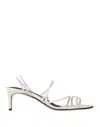 Kallisté Toe Strap Sandals In White