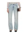 Kallmeyer Adina Low-rise Jeans In Blue