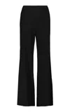 Kallmeyer Adira Bias Pant In Black Viscose Wool
