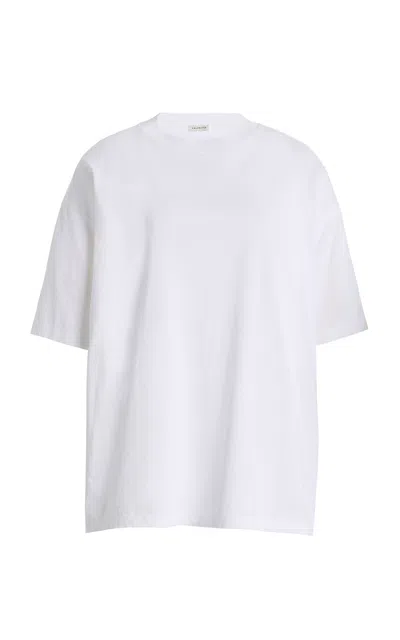 Kallmeyer Ali Boxy Cotton T-shirt In White