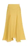 Kallmeyer Alyse Gusseted Silk Skirt