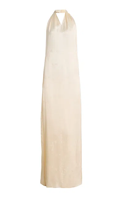 Kallmeyer Aviva Halter Gown In Neutral