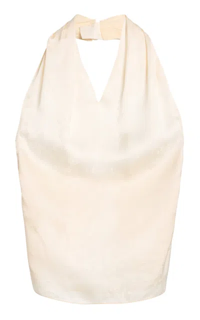 Kallmeyer Aviva Halter Top In Neutral