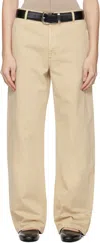 Kallmeyer Beige Column Leg Jeans