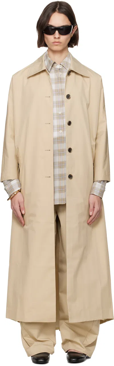 Kallmeyer Beige Tavi Dinner Trench Coat