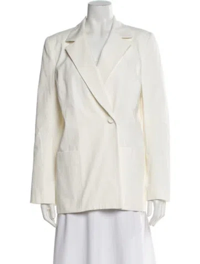 Pre-owned Kallmeyer Blazer In White