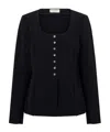 Kallmeyer Caitlin Knitted Jacket In Black