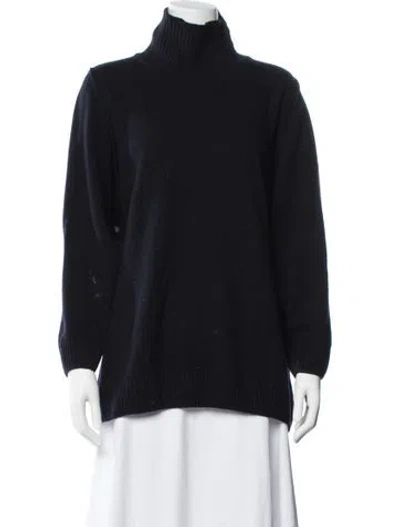 Pre-owned Kallmeyer Cashmere Turtleneck Sweater In Black