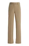 Kallmeyer Charlie Long Wool Trouser In Brown