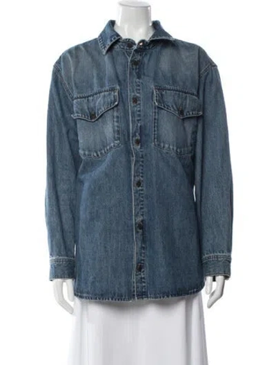 Pre-owned Kallmeyer Coat In Blue