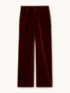 Kallmeyer Column Leg Trouser Rust 6 In Brown