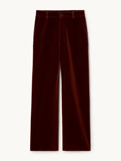 Kallmeyer Column Leg Trouser Rust 6 In Brown