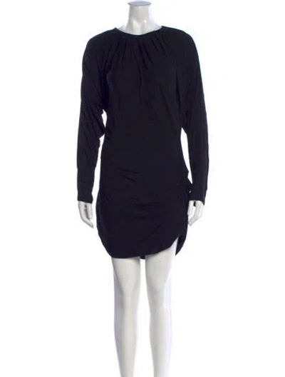 Pre-owned Kallmeyer Crew Neck Mini Dress W/ Tags In Blue