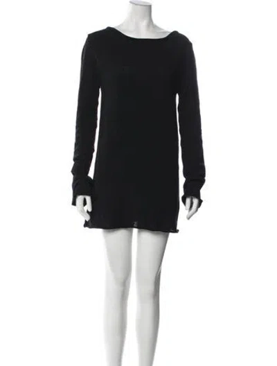 Pre-owned Kallmeyer Crew Neck Mini Dress W/ Tags In Blue