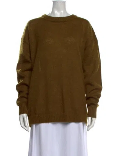 Pre-owned Kallmeyer Crew Neck Sweater In Green