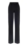 Kallmeyer Damian Trouser In Black Stretch-knit Suiting