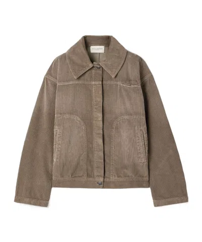 Kallmeyer Elliott Cotton-corduroy Jacket In Brown