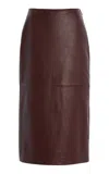 Kallmeyer Emilee Leather Pencil Skirt