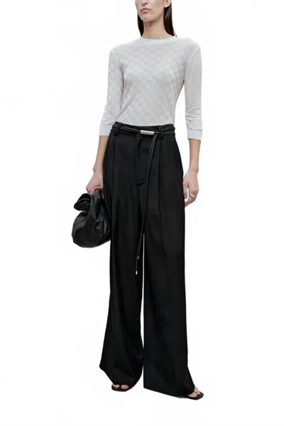 Kallmeyer Fatima Wide Leg Trouser In Black