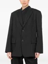 Kallmeyer Flap Pocket Blazer In Black