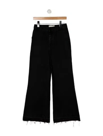 Pre-owned Kallmeyer High-rise Flared Jeans In Black
