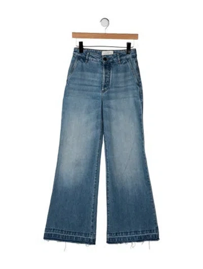 Pre-owned Kallmeyer High-rise Flared Jeans In Blue