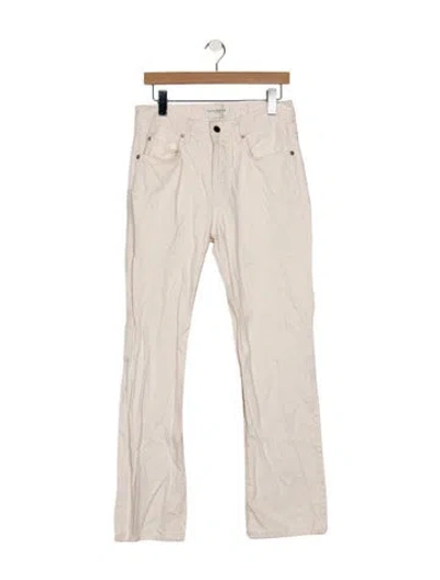 Pre-owned Kallmeyer High-rise Flared Jeans In Neutral