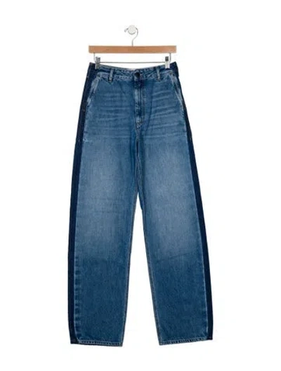 Pre-owned Kallmeyer High-rise Straight Leg Jeans In Blue