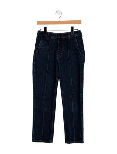 Pre-owned Kallmeyer High-rise Straight Leg Jeans In Blue