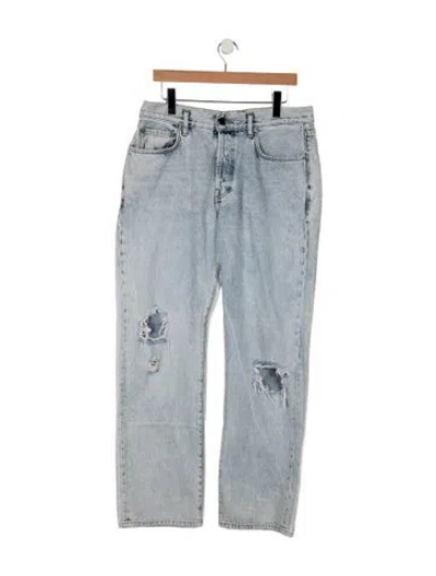 Pre-owned Kallmeyer High-rise Straight Leg Jeans In Blue