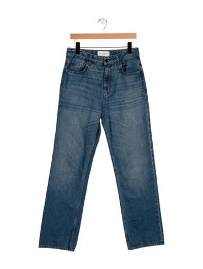 Pre-owned Kallmeyer High-rise Straight Leg Jeans In Blue