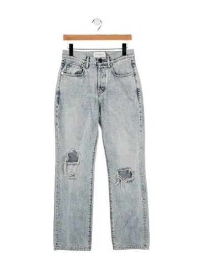 Pre-owned Kallmeyer High-rise Straight Leg Jeans In Blue