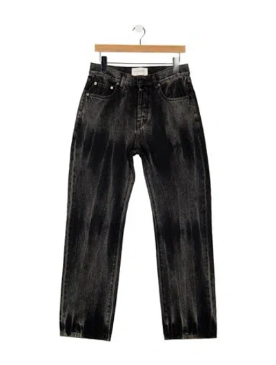 Pre-owned Kallmeyer High-rise Straight Leg Jeans In Blue