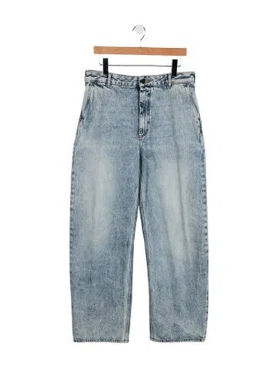Pre-owned Kallmeyer High-rise Straight Leg Jeans In Blue