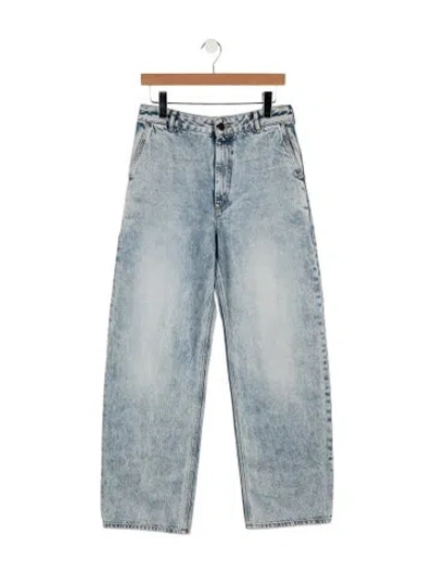 Pre-owned Kallmeyer High-rise Straight Leg Jeans In Blue