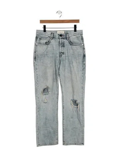 Pre-owned Kallmeyer High-rise Straight Leg Jeans In Blue