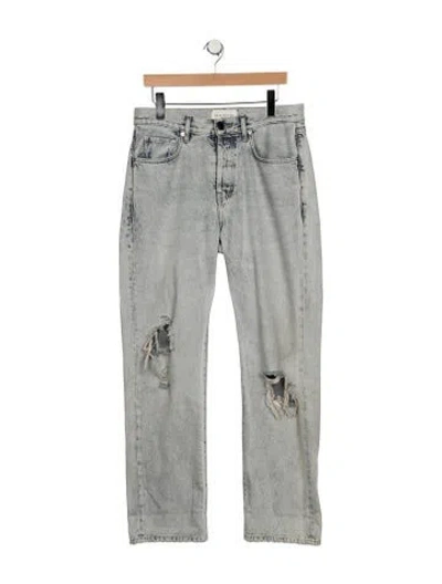 Pre-owned Kallmeyer High-rise Straight Leg Jeans In Blue