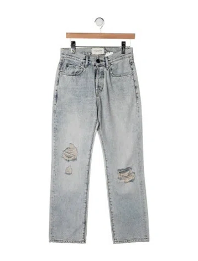 Pre-owned Kallmeyer High-rise Straight Leg Jeans In Green