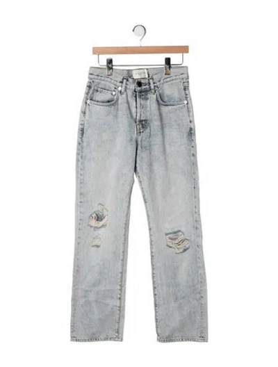 Pre-owned Kallmeyer High-rise Straight Leg Jeans In Green