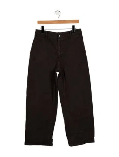 Pre-owned Kallmeyer High-rise Wide Leg Jeans In Black