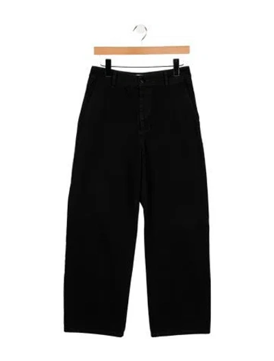 Pre-owned Kallmeyer High-rise Wide Leg Jeans In Black