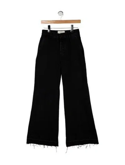 Pre-owned Kallmeyer High-rise Wide Leg Jeans In Black