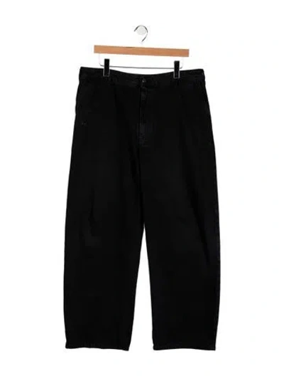 Pre-owned Kallmeyer High-rise Wide Leg Jeans In Black