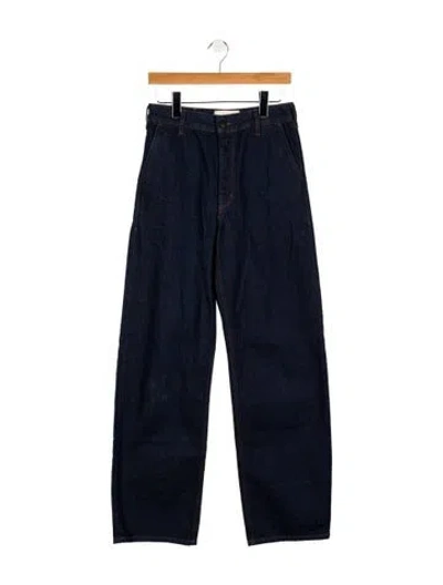 Pre-owned Kallmeyer High-rise Wide Leg Jeans In Blue