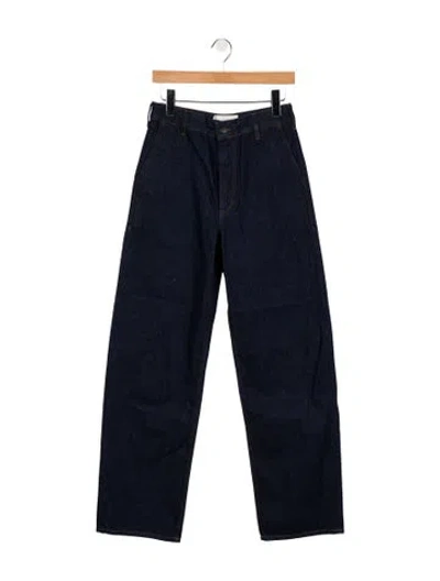 Pre-owned Kallmeyer High-rise Wide Leg Jeans In Blue