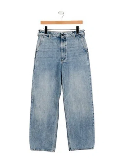 Pre-owned Kallmeyer High-rise Wide Leg Jeans In Blue