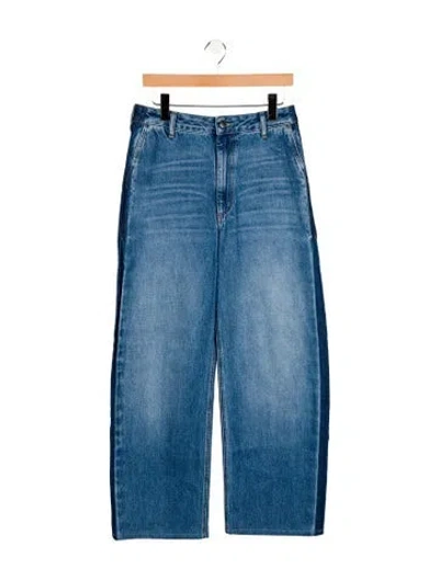 Pre-owned Kallmeyer High-rise Wide Leg Jeans In Blue
