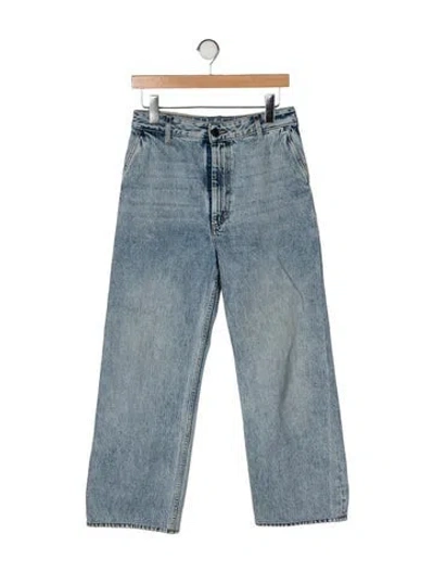 Pre-owned Kallmeyer High-rise Wide Leg Jeans In Blue
