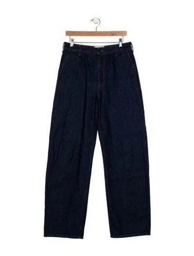 Pre-owned Kallmeyer High-rise Wide Leg Jeans In Blue